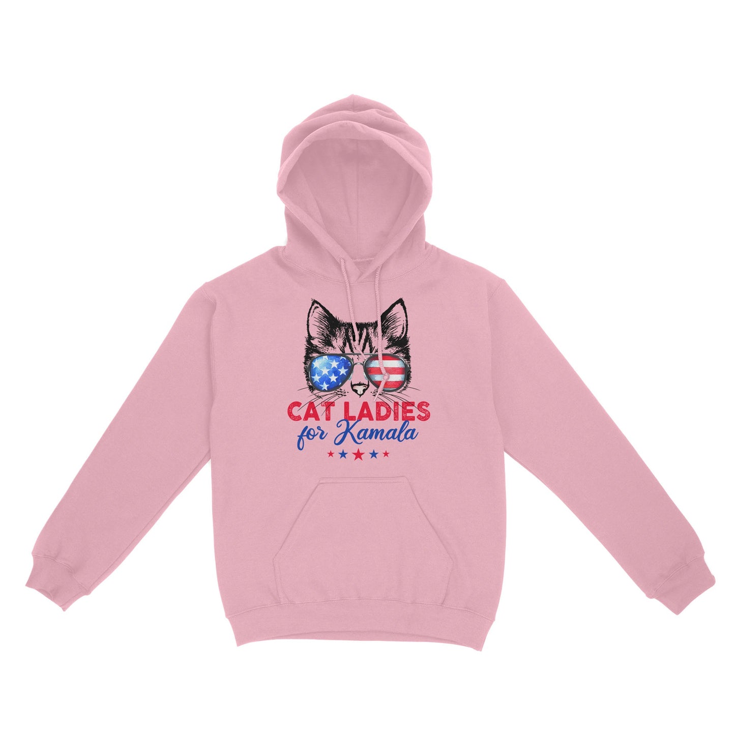 Cat Ladies for Kamala, Kamala Harris 2024 President Hoodie