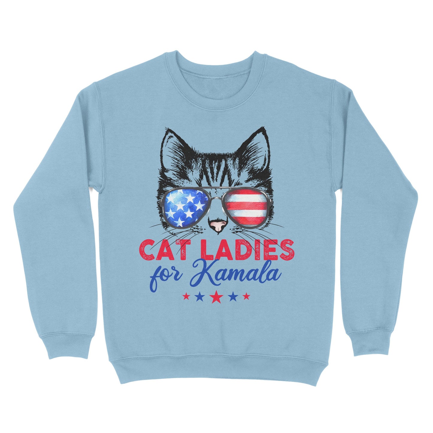 Cat Ladies for Kamala, Kamala Harris 2024 President Sweatshirt