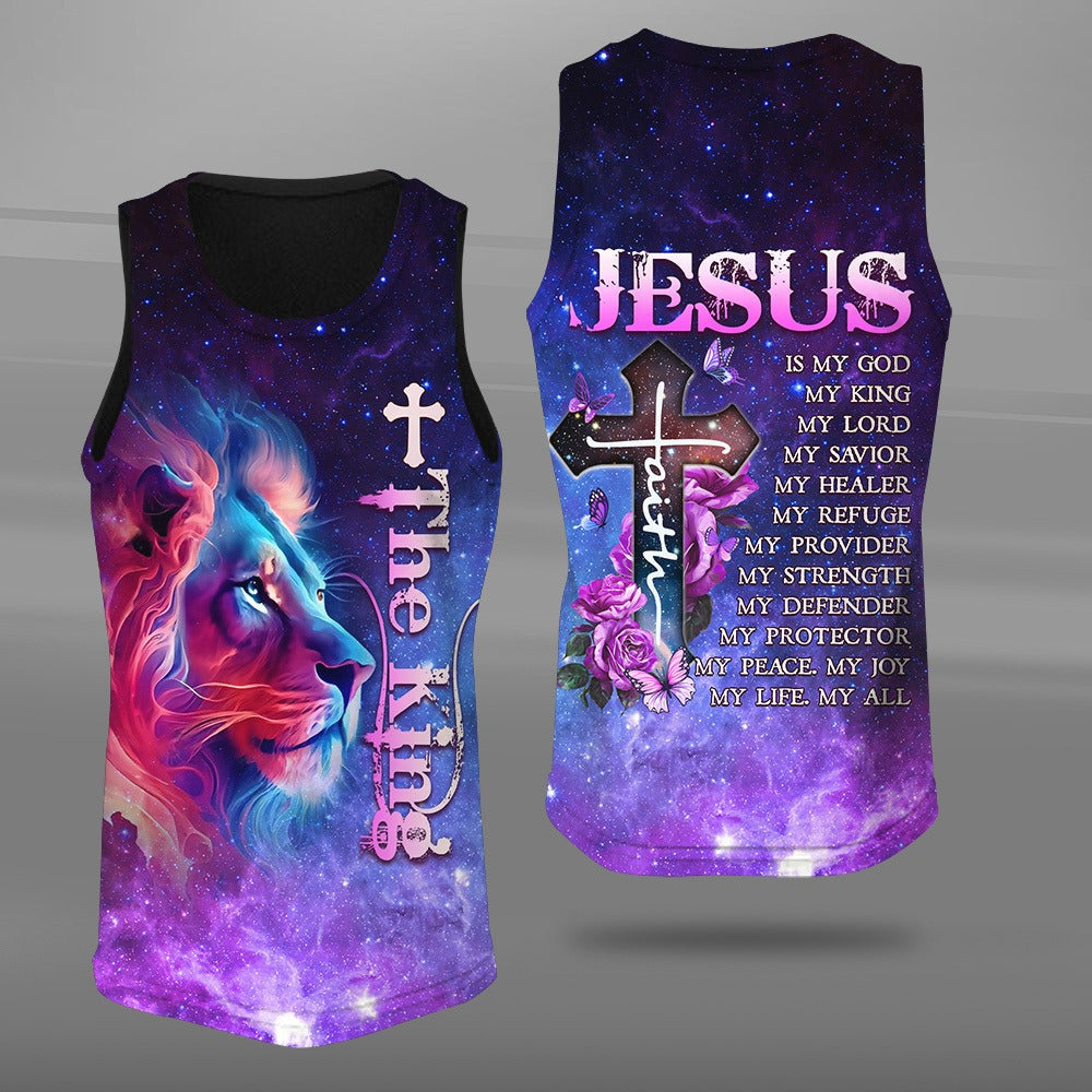 Christian Jesus Is My God My King My Lord My Savior My Everything 3D All Over Print T-Shirt And Hoodie