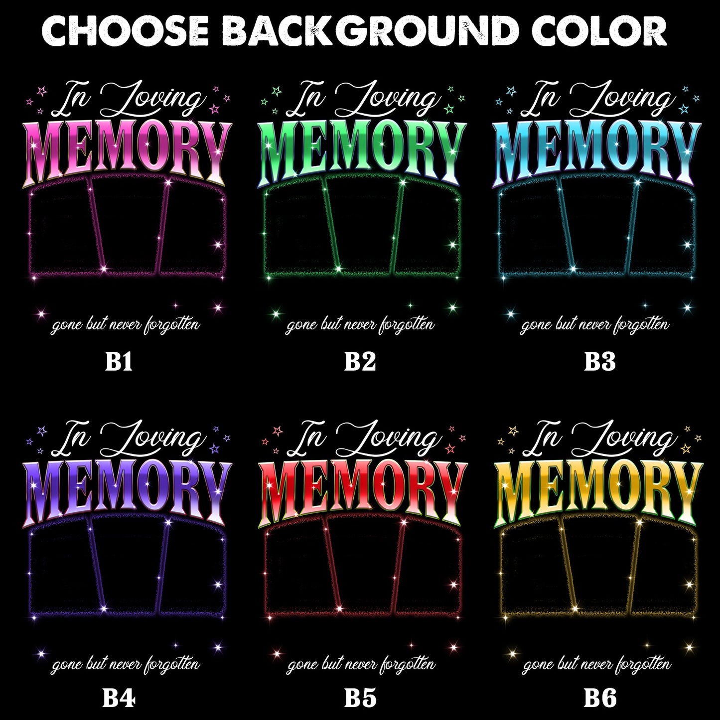 Custom Photo In Loving Memory Sympathy Gift Loss Of Loved One - Personalized Photo Memorial T-Shirt