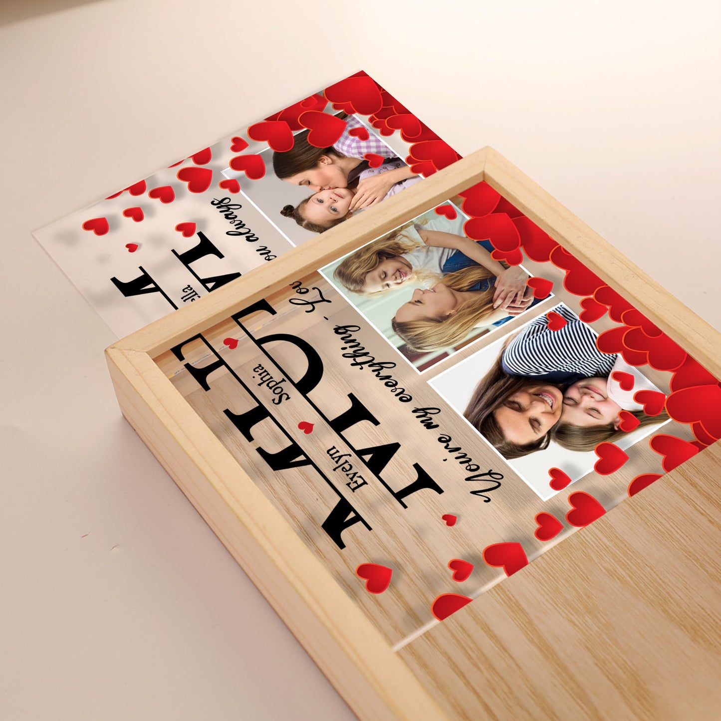 Custom Photo, Mum You're My Everything Love You Always - Personalized Gift For Mom Frame Light Box