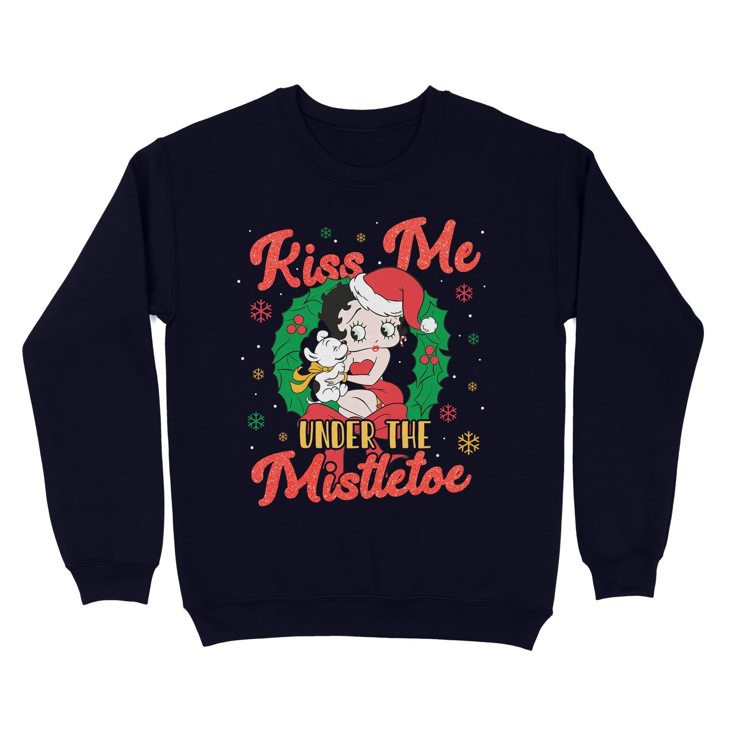 Kiss Me Under The Mistletoe Christmast Sweatshirt