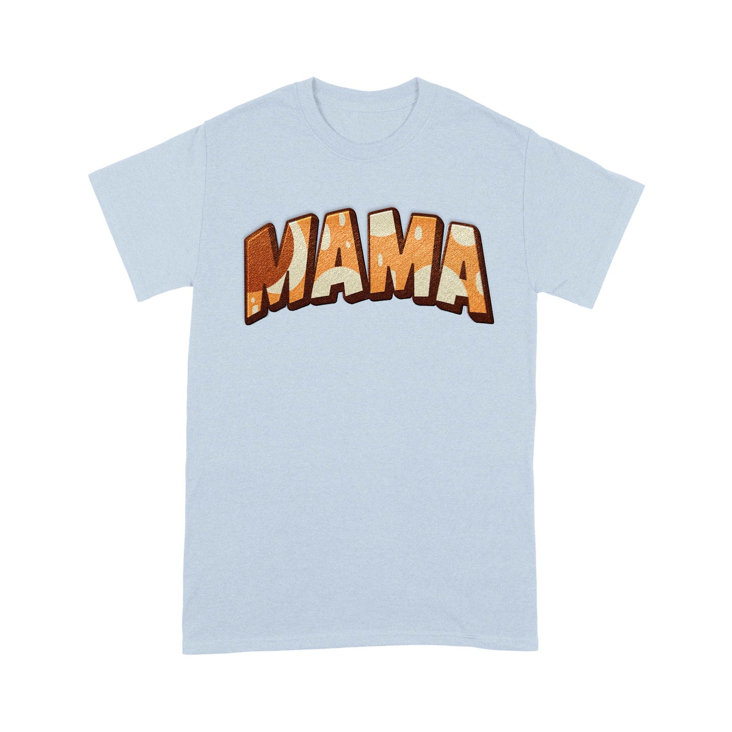 Mama Blue Dog T-Shirt, Retro Mama Mother's Day Gift T-Shirt