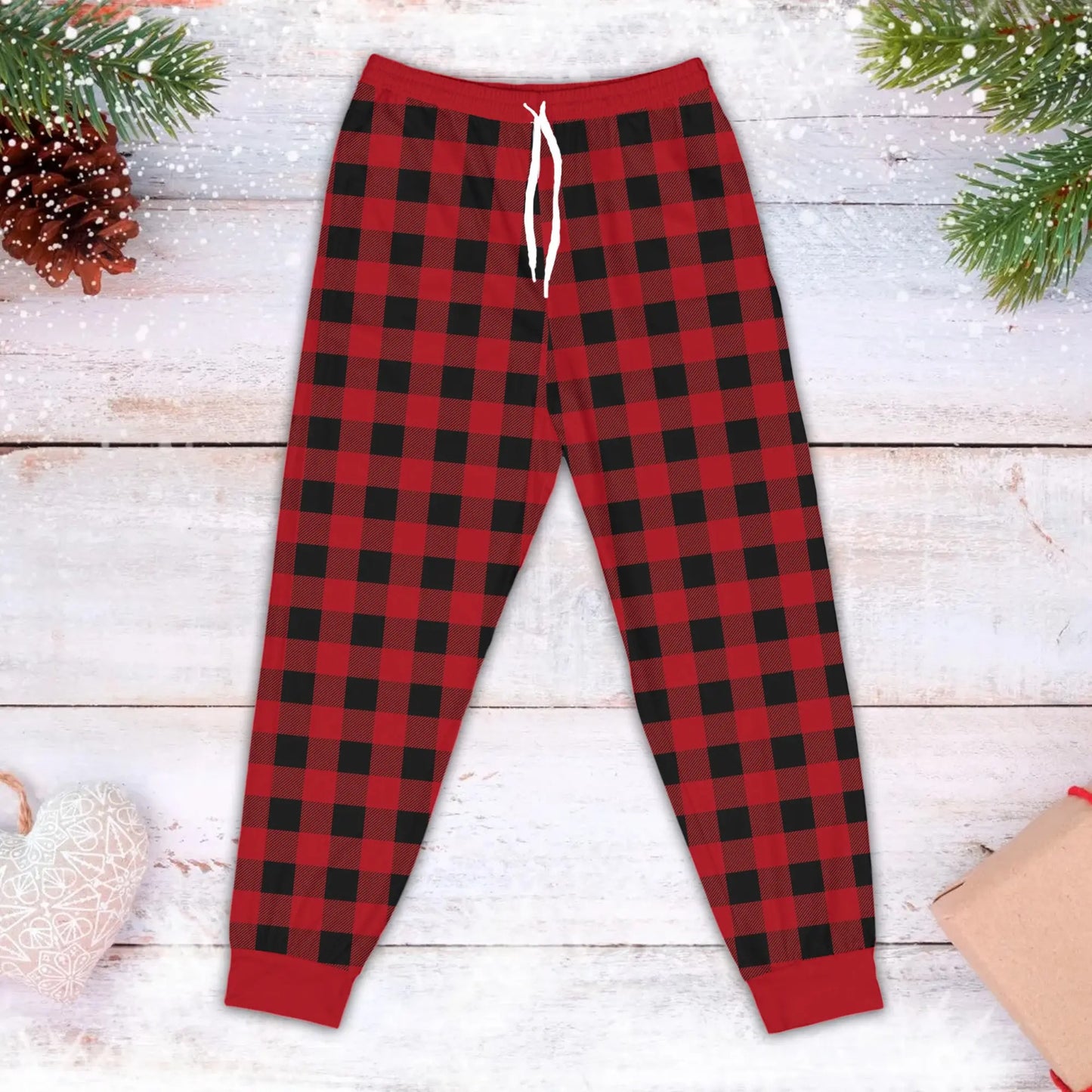 Mama Bear Pajama, I Love You To The Moon And Back - Personalized Christmas Pajama Set