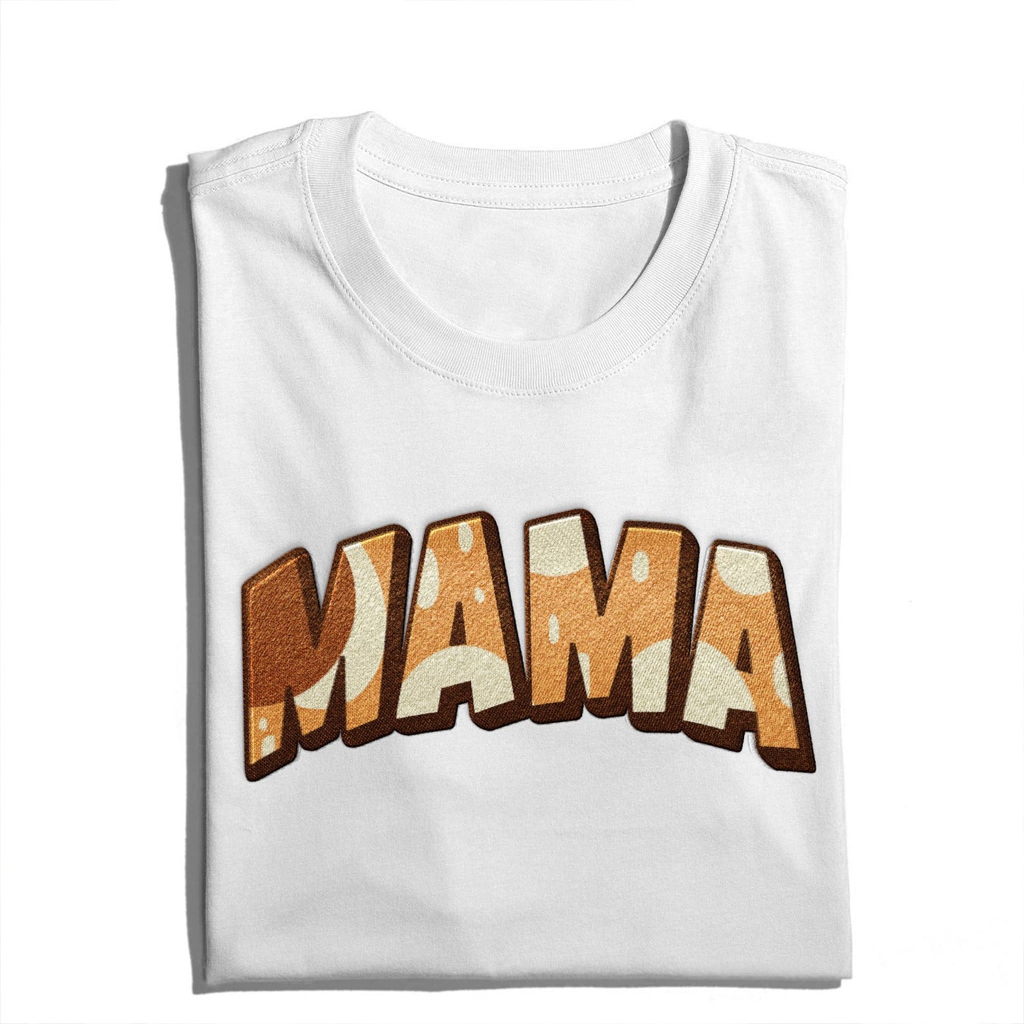 Mama Blue Dog T-Shirt, Retro Mama Mother's Day Gift T-Shirt