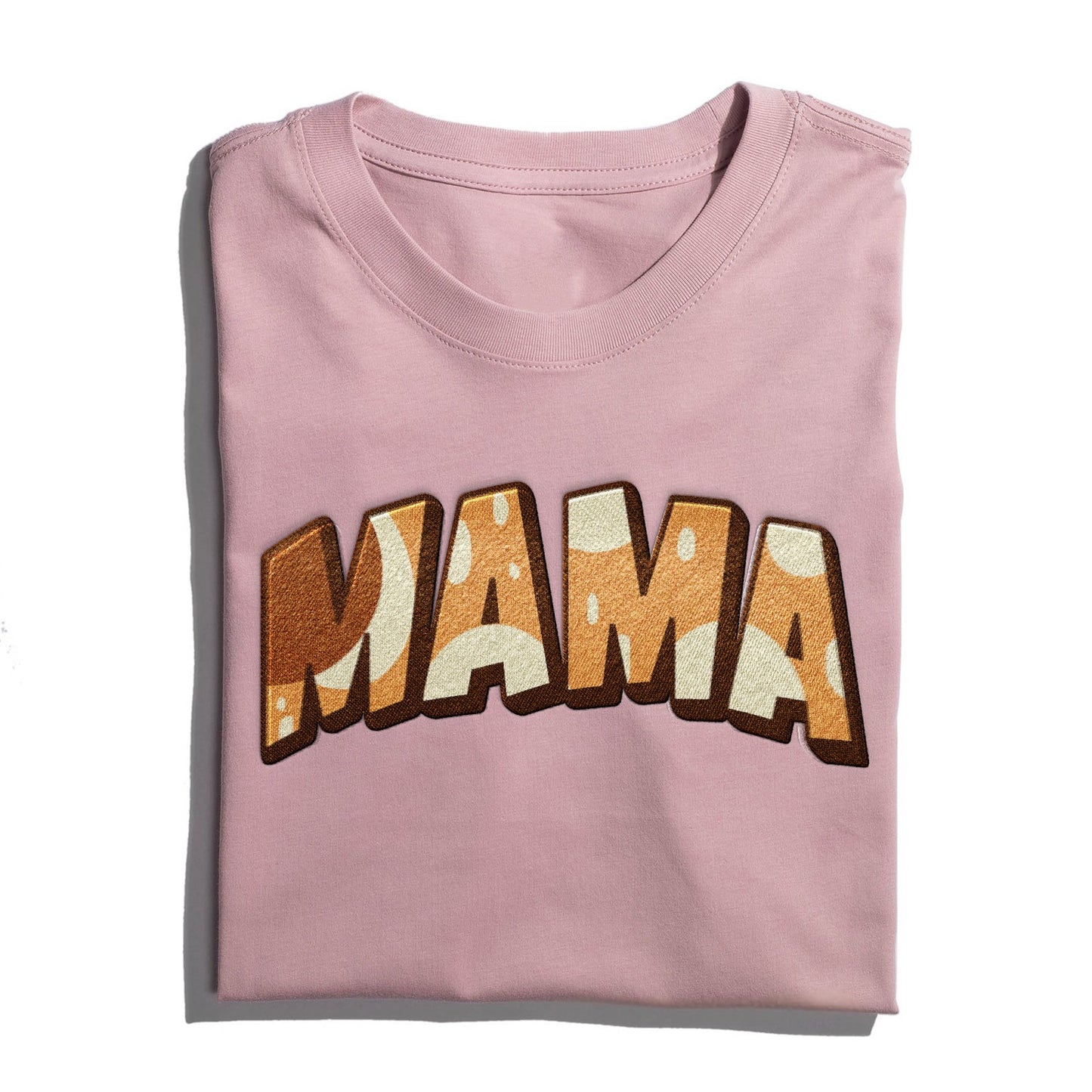 Mama Blue Dog T-Shirt, Retro Mama Mother's Day Gift T-Shirt