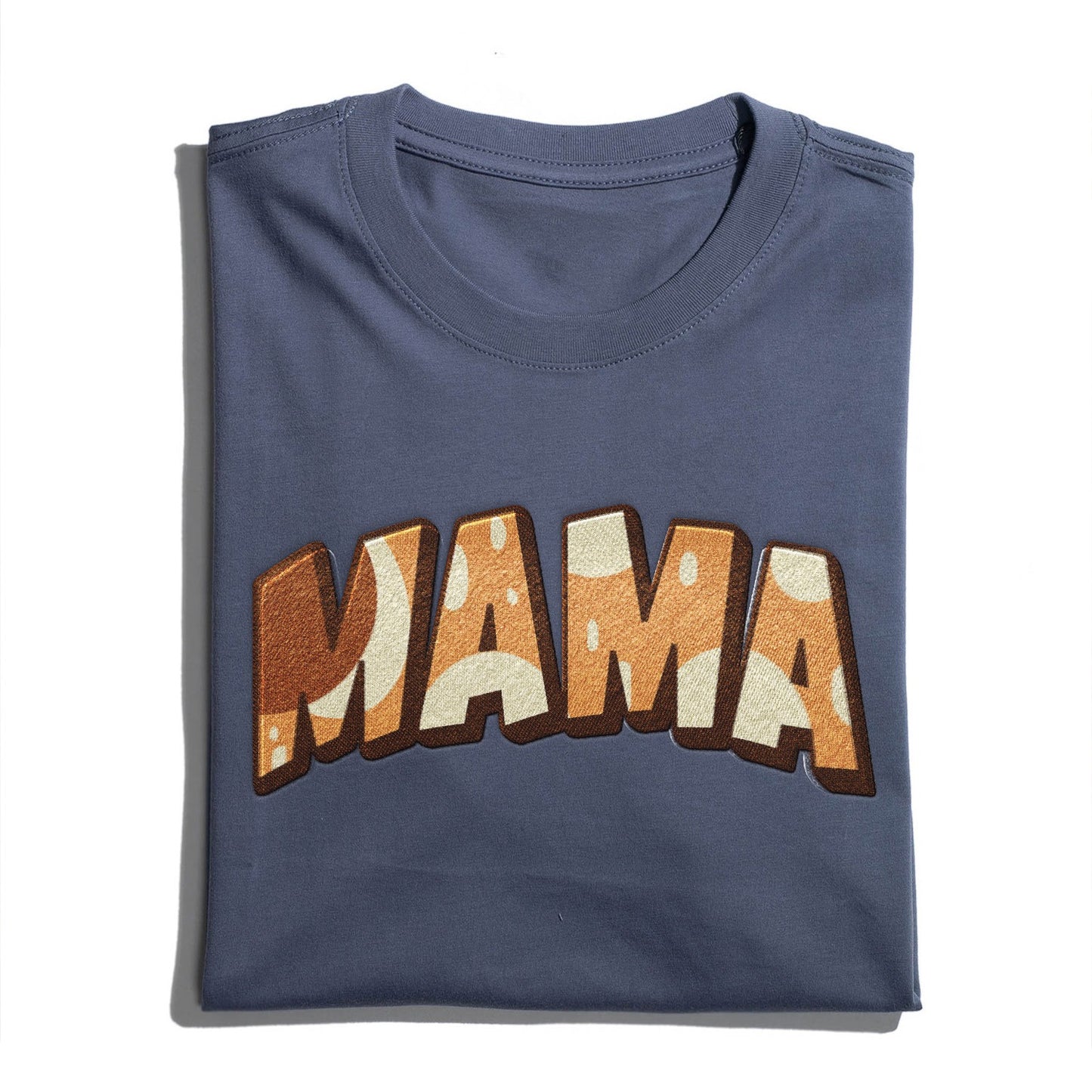 Mama Blue Dog T-Shirt, Retro Mama Mother's Day Gift T-Shirt