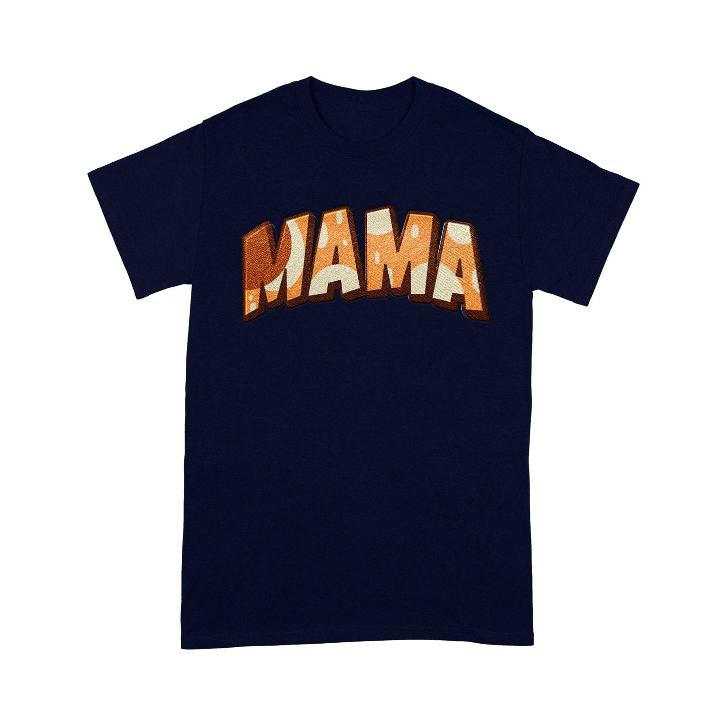 Mama Blue Dog T-Shirt, Retro Mama Mother's Day Gift T-Shirt