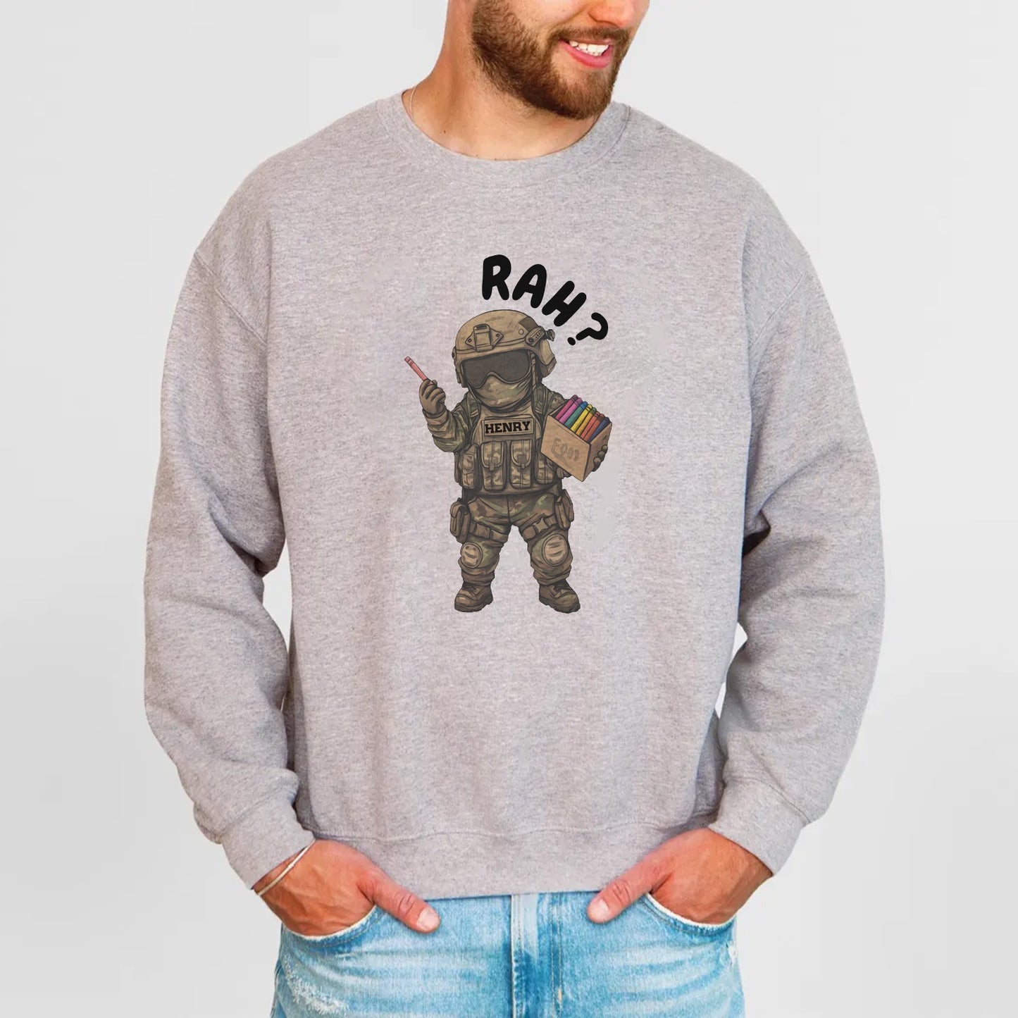 Personalized Funny Veterans For Military Patriotic Gift For Marines Sweatshirt