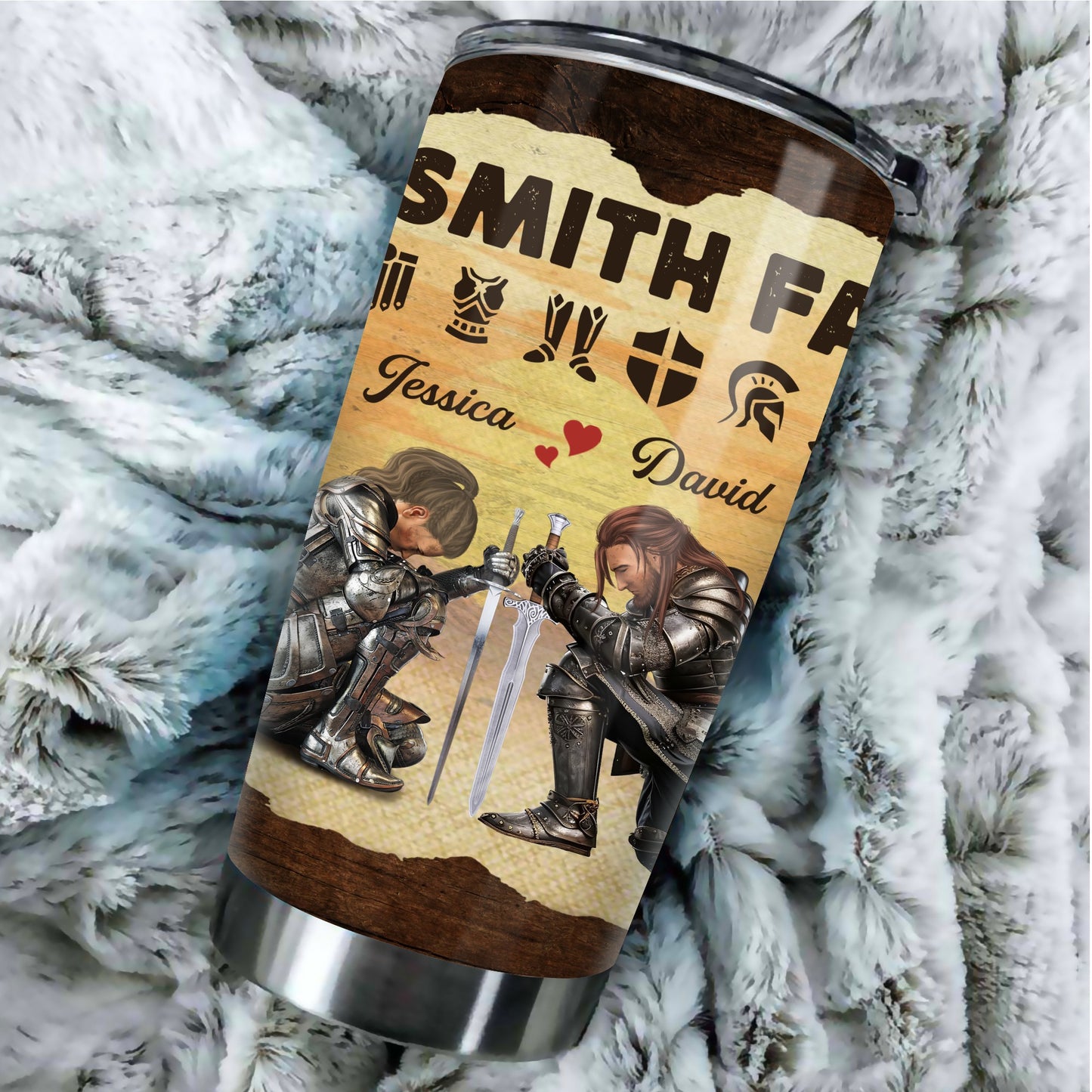 Personalized The Family Warrior Of God Put On The Full Armor Of God Ephesians 6:10 Tumbler