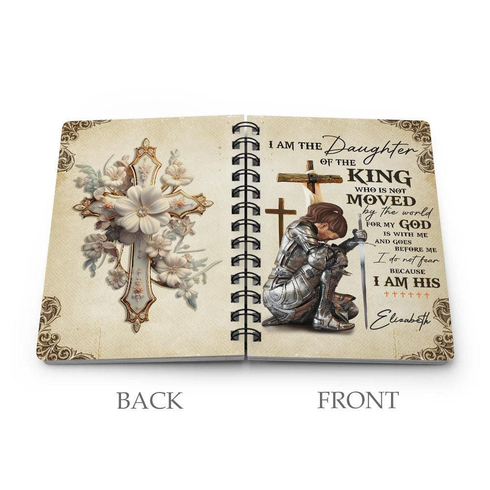 Personalized Woman Warrior I Am The Daughter Of The King Do Not