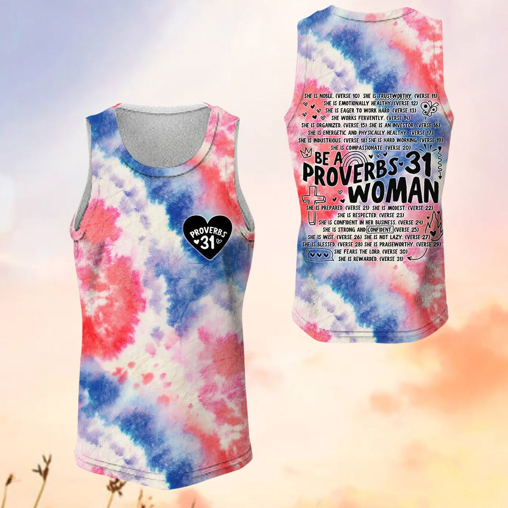 Proverbs 31 Woman Shirt, Christian Bible Verse Affirmations 3D All Over Print T-Shirt And Hoodie