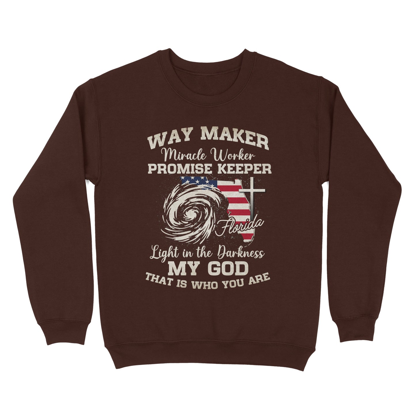 Way Maker Florida Prayer T-Shirt, Miracle Worker Pray For Florida Christian Sweatshirt