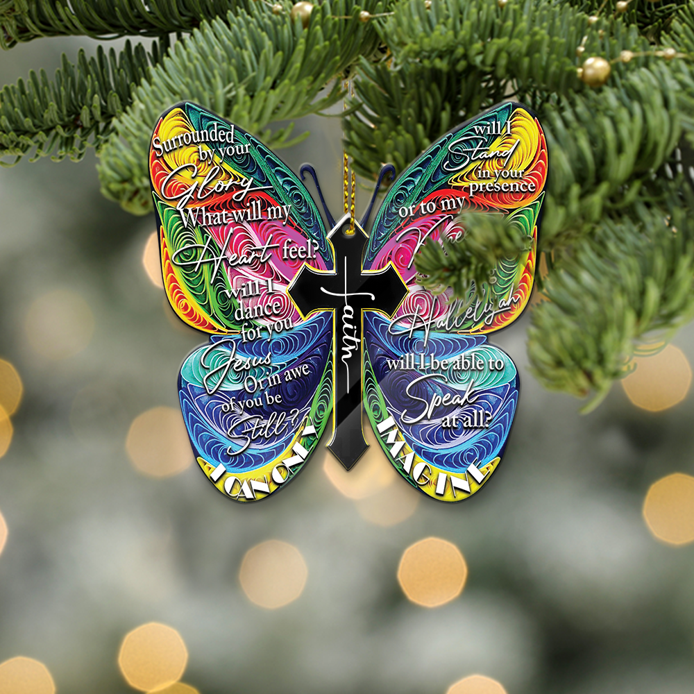 Custom Shape Acrylic/Wood Ornament God