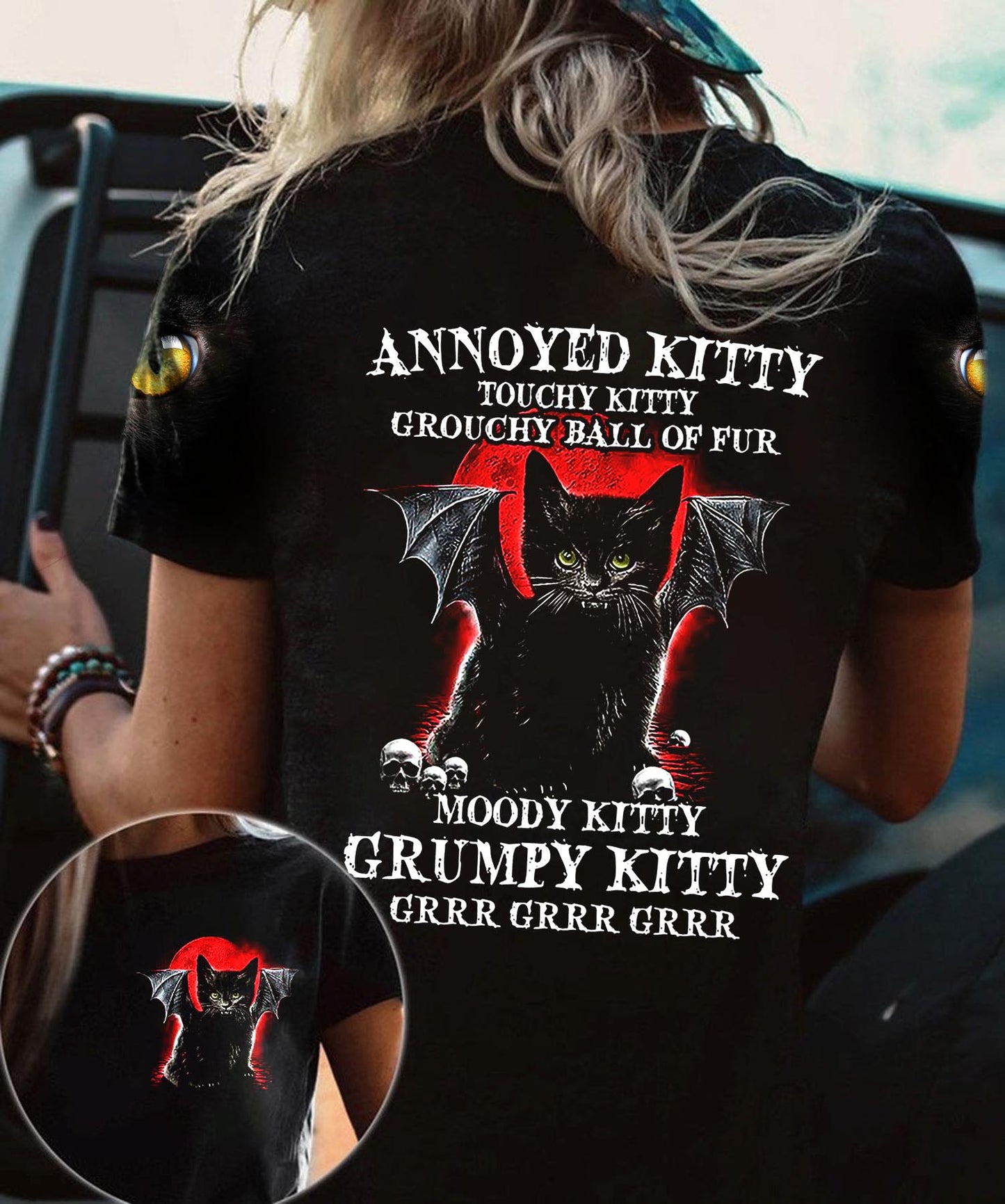 Black Cat Kitty 3D All Over