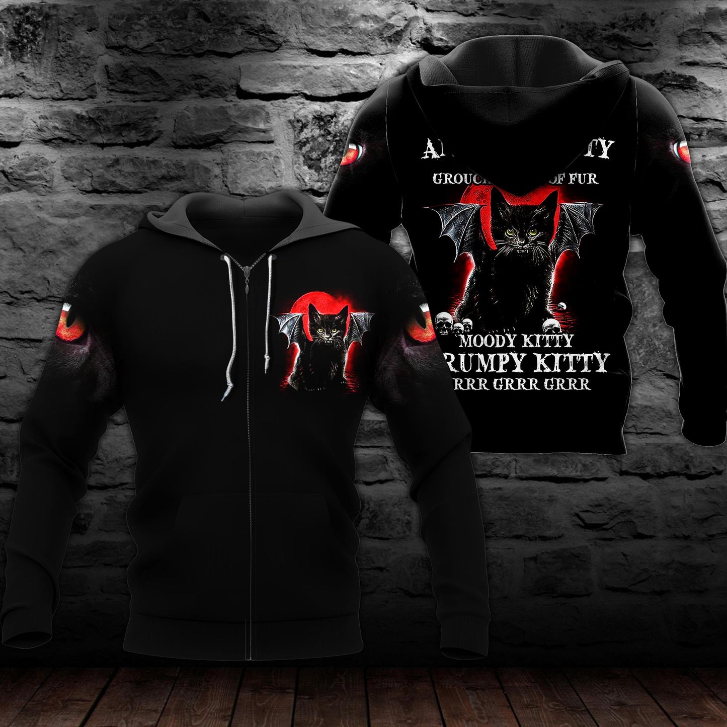 Black Cat Kitty 3D All Over