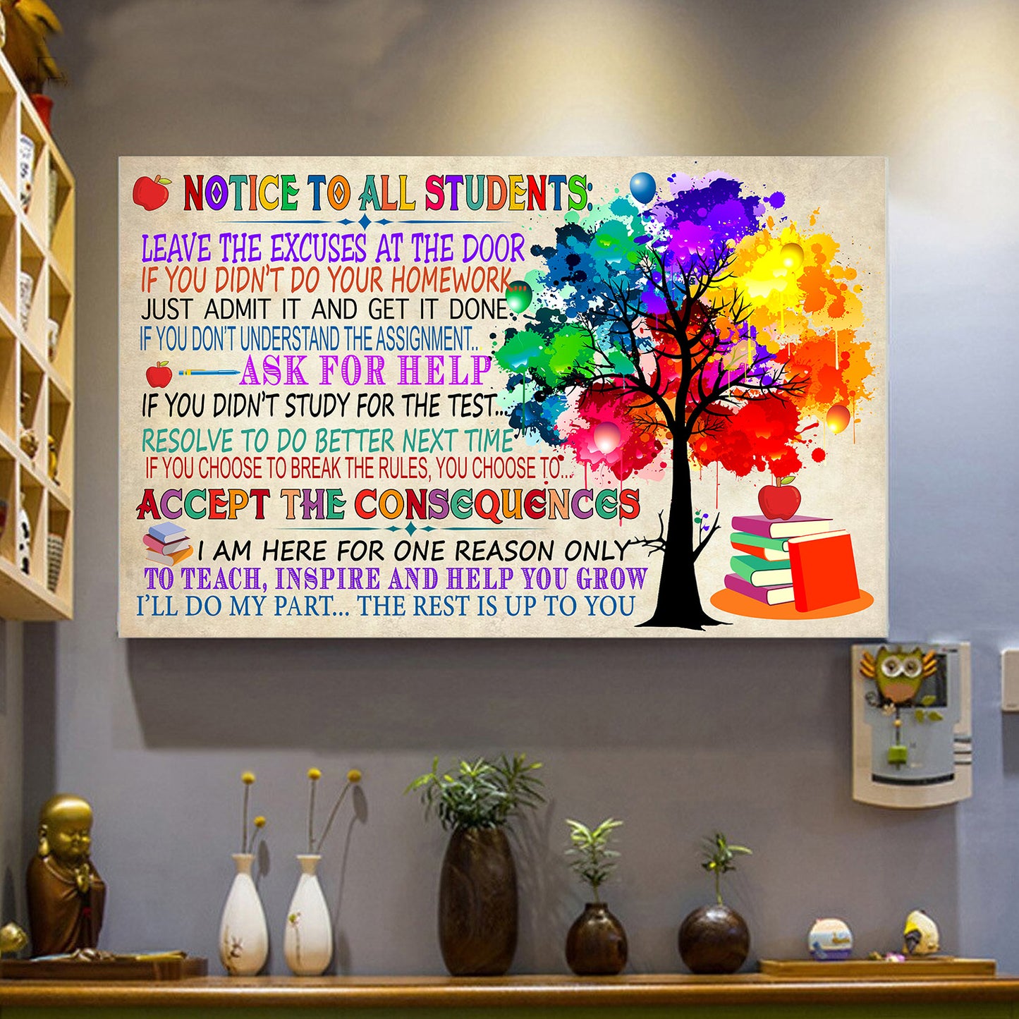 Notice to all students Standard Poster