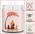 Personalized Soy Wax Candle, Custom name and Artwork Cats and Hair Woman