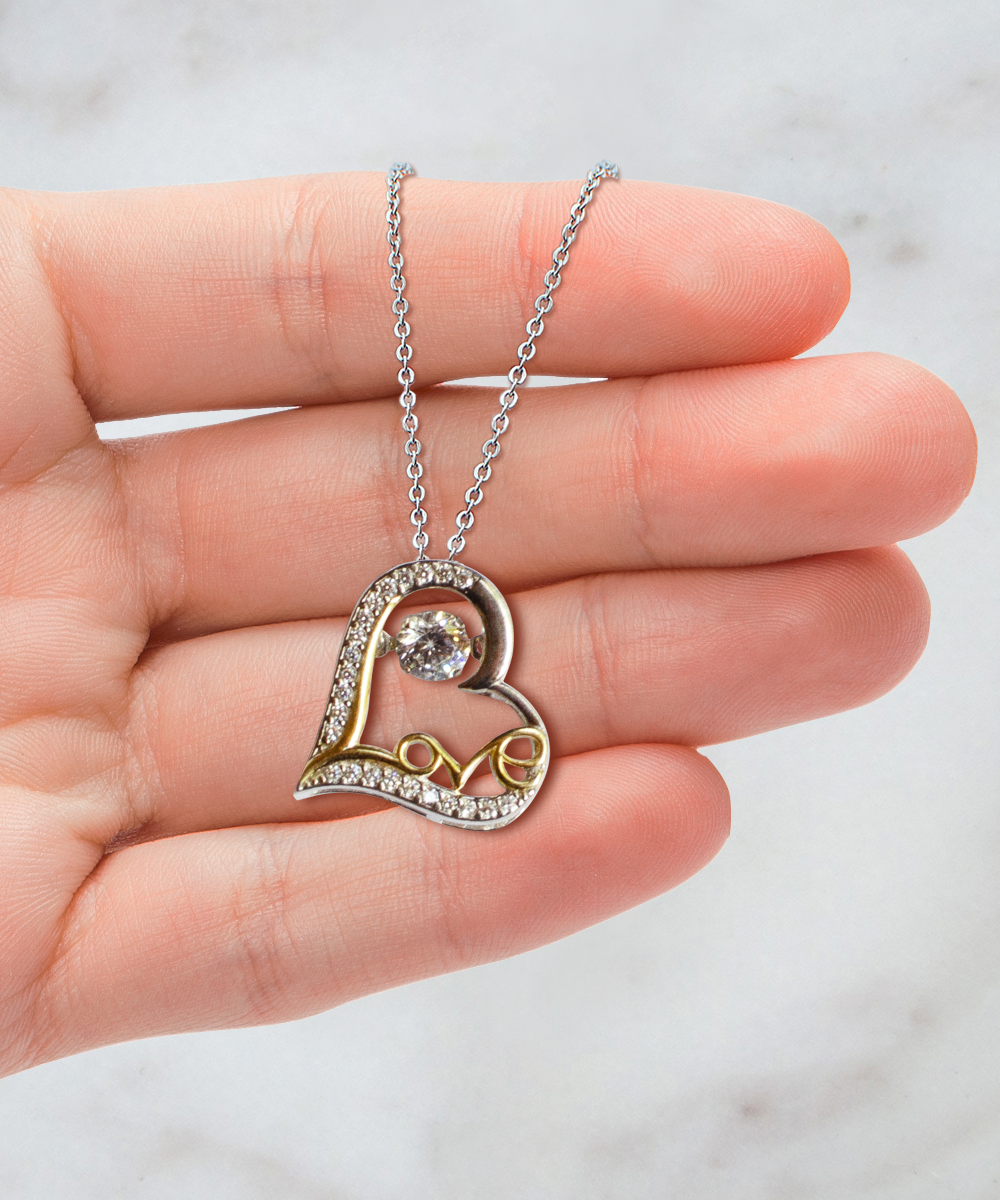 To My Wife Love Dancing Necklace
