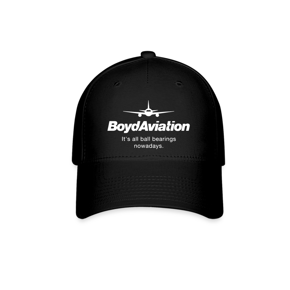 Boyd Aviation It s All Ball Bearings Nowadays Baseball Cap - black