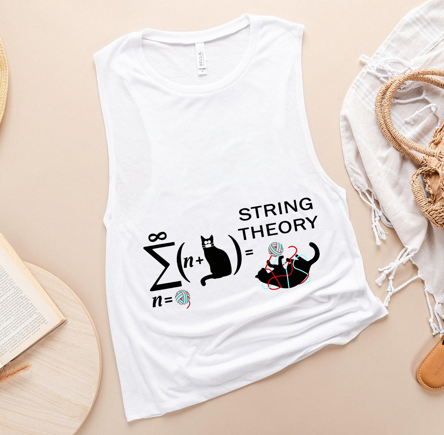 String Theory Cats Standard Tank