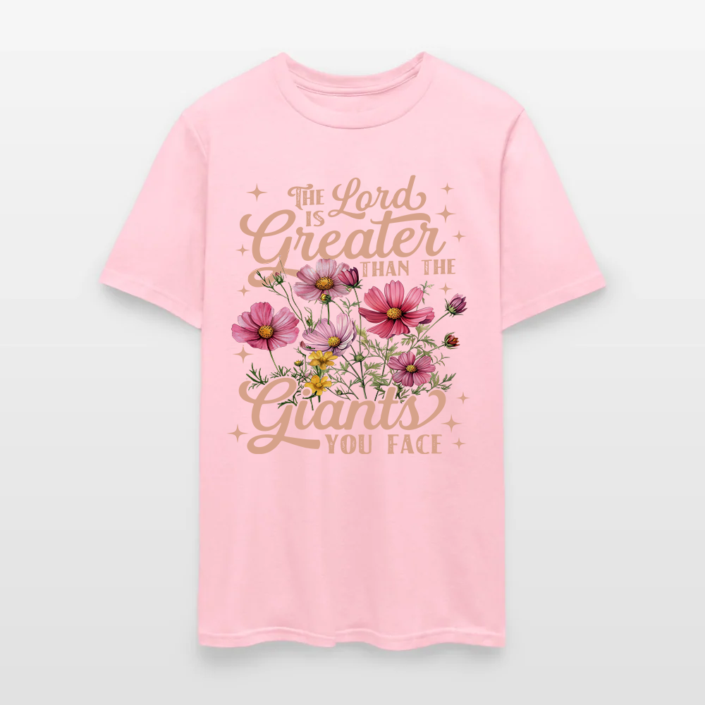 The Lord Is Greater Than The Giants You Face Shirt - Inspirational Christian T-Shirt
