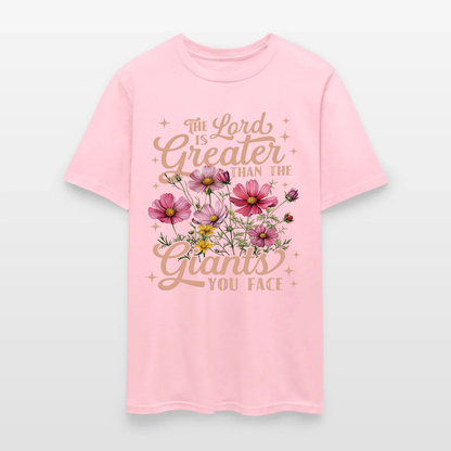 The Lord Is Greater Than The Giants You Face Shirt - Inspirational Christian T-Shirt