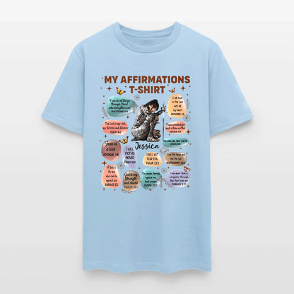 Personalized Warrior of God Bible Verse Affirmation I Can Do All Things Through Christ T-Shirt
