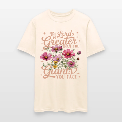 The Lord Is Greater Than The Giants You Face Shirt - Inspirational Christian T-Shirt