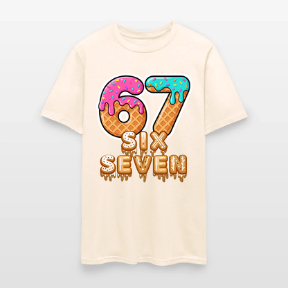 Six Seven Ice Cream Drip Gen Alpha Slang Meme 67 T-Shirt