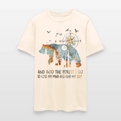 Bear Camping And Into The Forest I Go To Lose My Mind T-Shirt