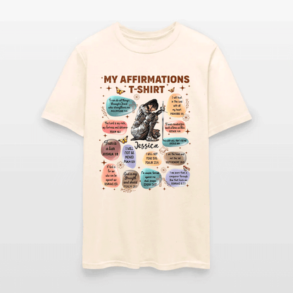 Personalized Warrior of God Bible Verse Affirmation I Can Do All Things Through Christ T-Shirt