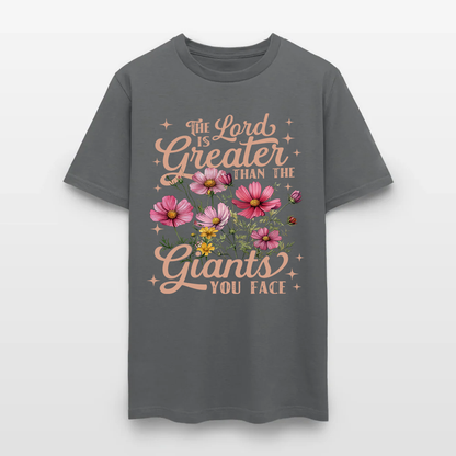 The Lord Is Greater Than The Giants You Face Shirt - Inspirational Christian T-Shirt
