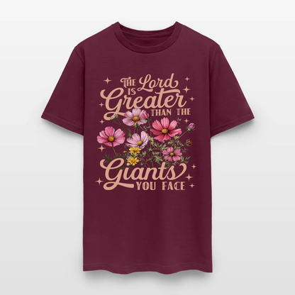 The Lord Is Greater Than The Giants You Face Shirt - Inspirational Christian T-Shirt