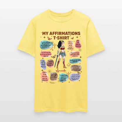 Personalized Wonder Woman Warrior of God Bible Verse Affirmation I Can Do All Things Through Christ T-Shirt
