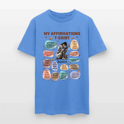 Personalized Warrior of God Bible Verse Affirmation I Can Do All Things Through Christ T-Shirt
