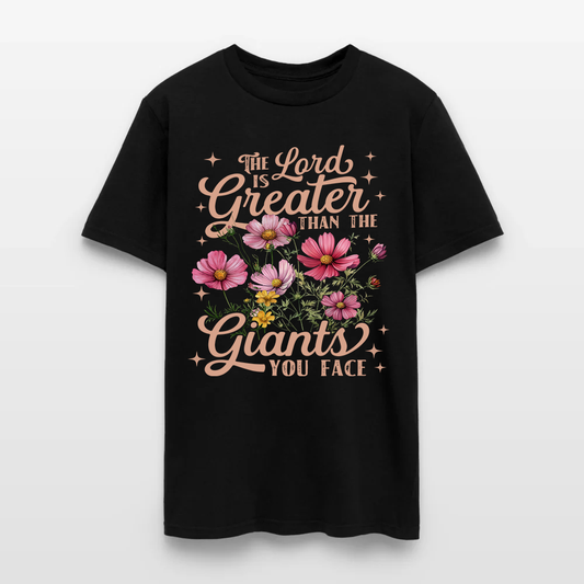 The Lord Is Greater Than The Giants You Face Shirt - Inspirational Christian T-Shirt