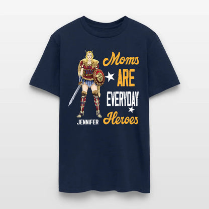 Personalized Wonder Woman Warrior Moms Are Everyday Heroes T-Shirt