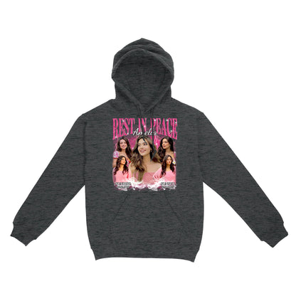 Personalized Photo Memorial Rest In Peace Sympathy Gift Loss Of Loved One Hoodie