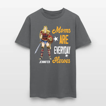 Personalized Wonder Woman Warrior Moms Are Everyday Heroes T-Shirt