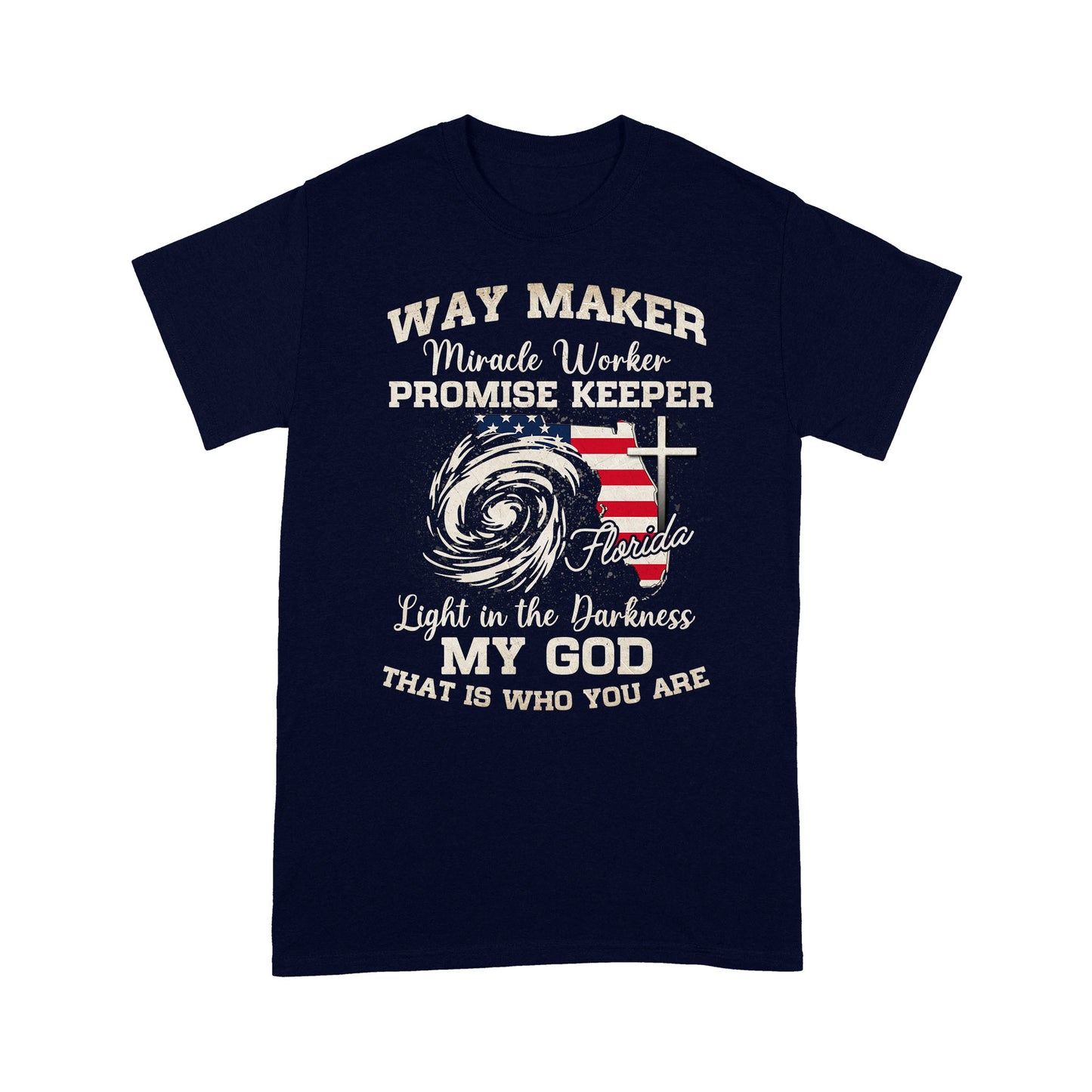 Way Maker Florida Prayer T-Shirt, Miracle Worker Pray For Florida Christian T-Shirt