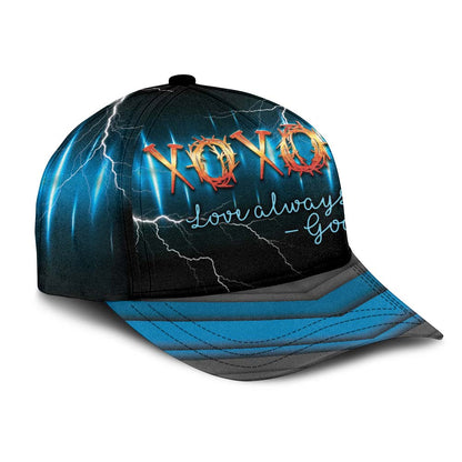 XoXo Love Always God Religious Christian Over Print Classic Cap