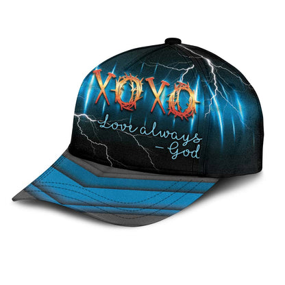 XoXo Love Always God Religious Christian Over Print Classic Cap