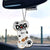 Personalized Funny Dog Poop Funny Hanging Christmas Car Ornament Wooden