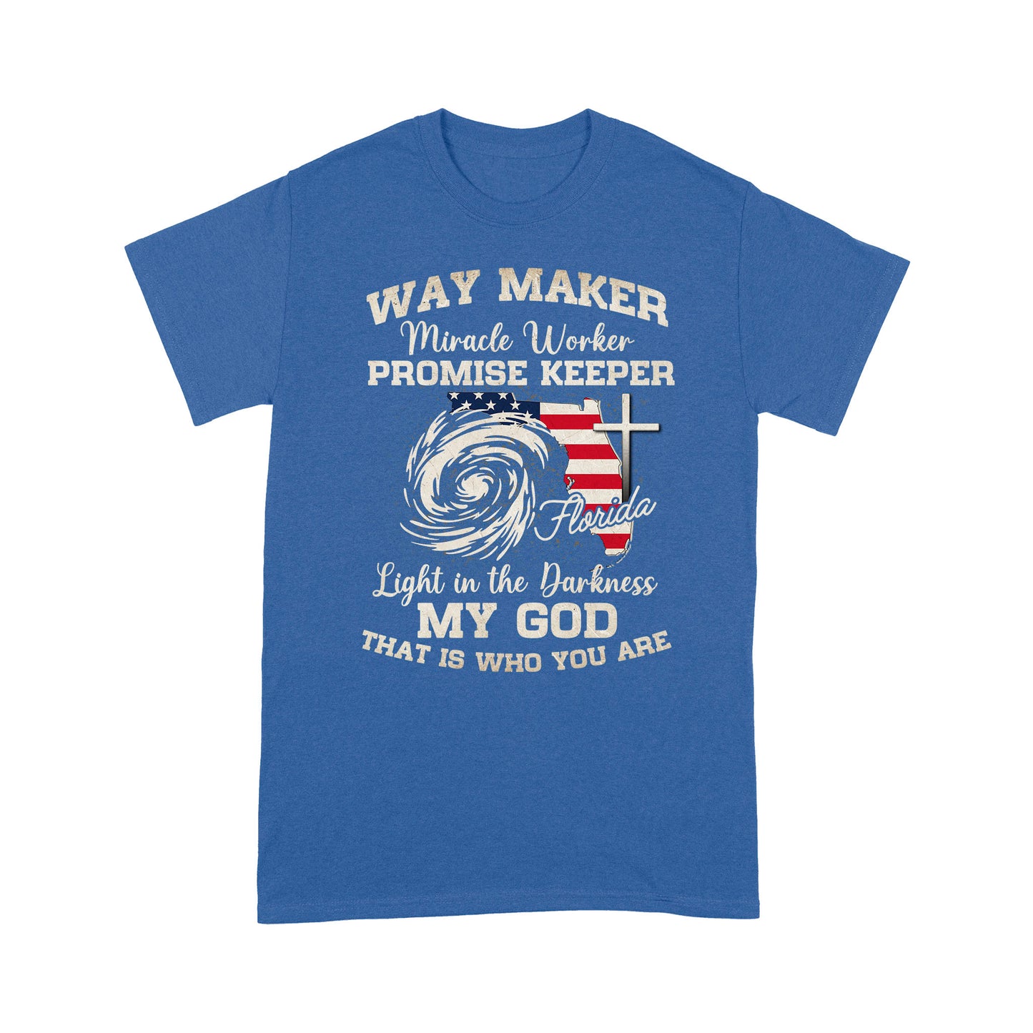 Way Maker Florida Prayer T-Shirt, Miracle Worker Pray For Florida Christian T-Shirt