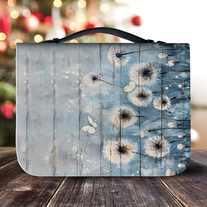 Accept What Is Let Go of What Was Have Faith – Inspirational Christian Leather Bible Cover