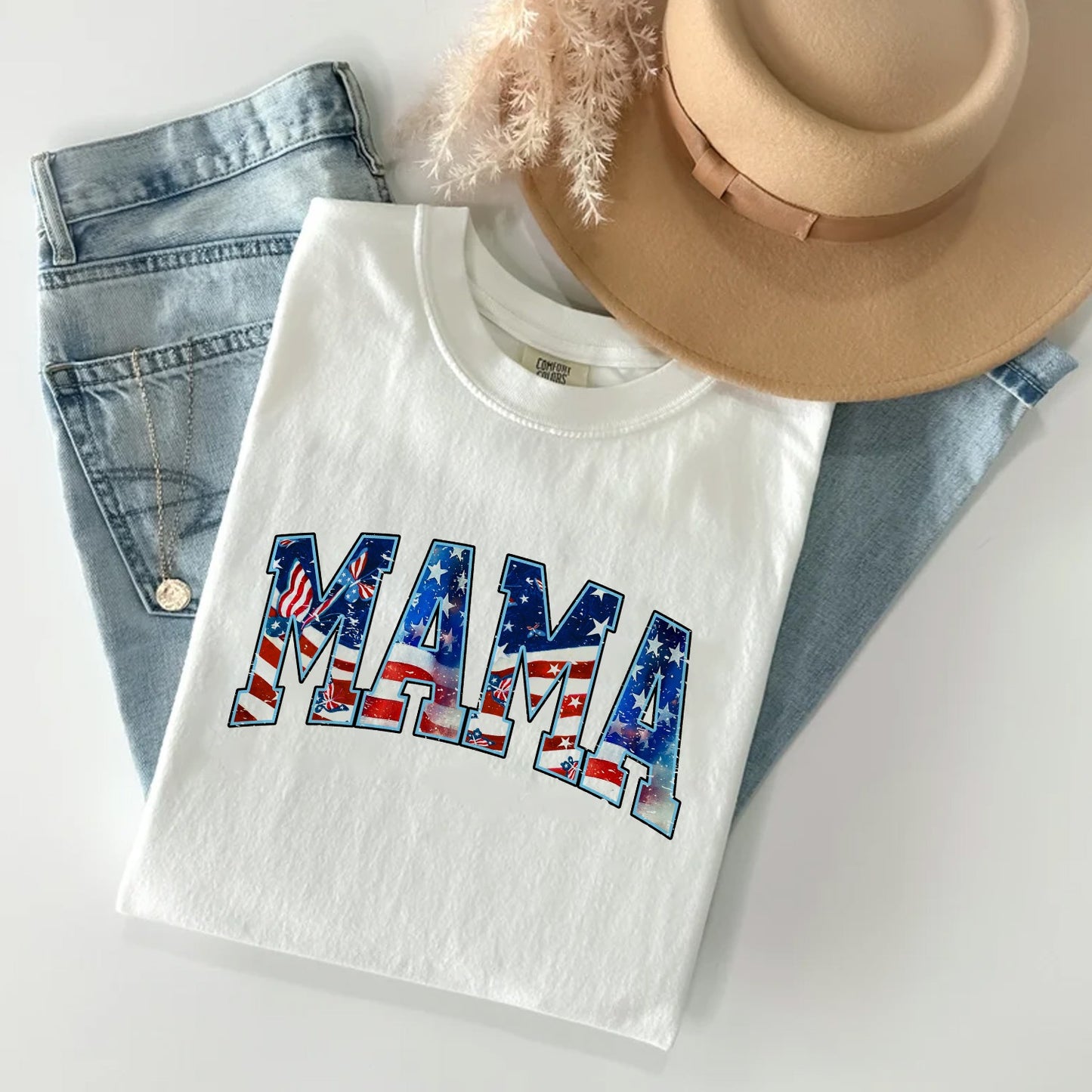 American Mama, 4th of July T-Shirt