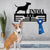 Personalized Bull Terrier Dog Award Cut Metal Sign