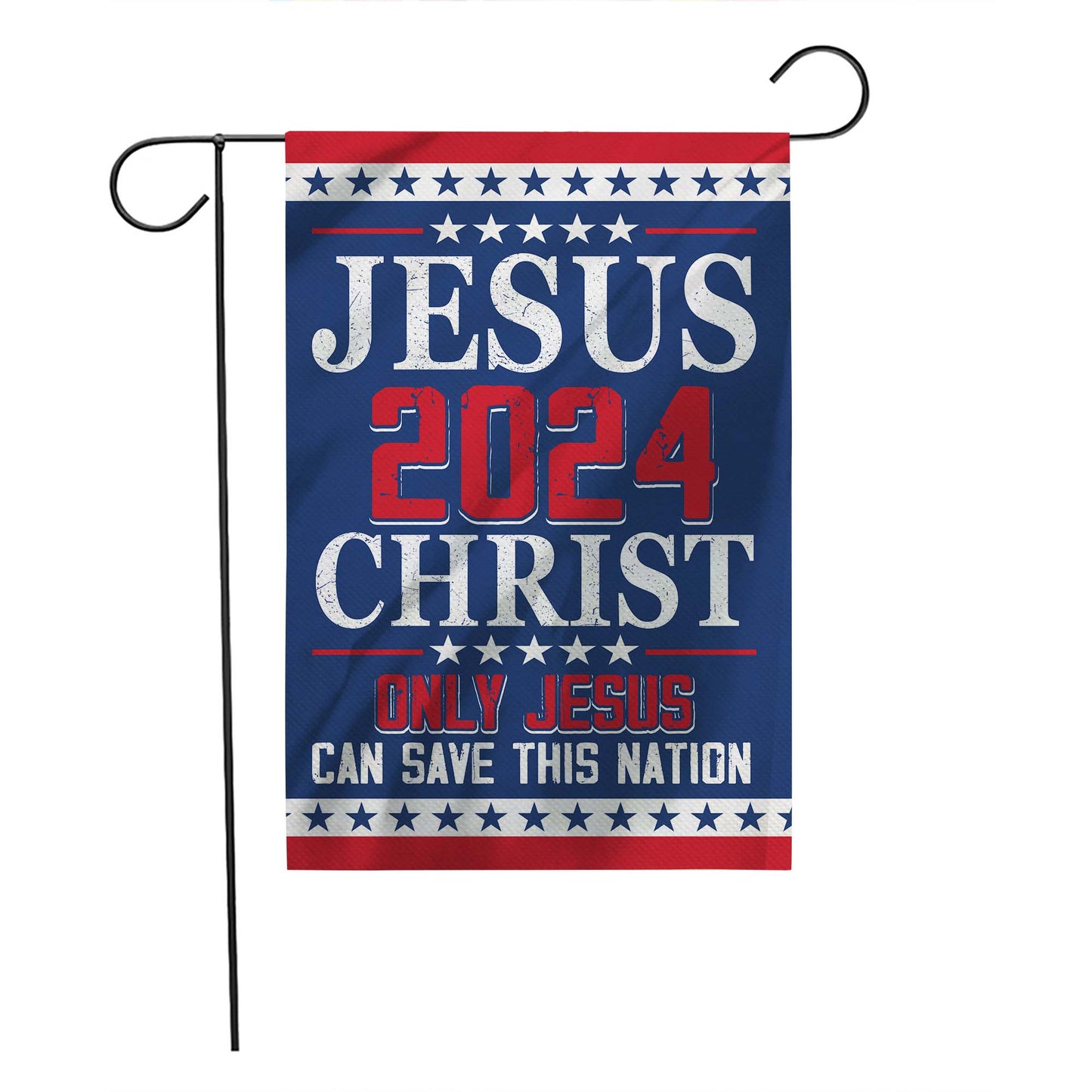 Jesus Christ ‘24 Only Jesus Can Save This Nation American Flag