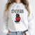 Personalized Cat Funny Christmas Inside Every Older Person Is A Younger Person Sweatshirt